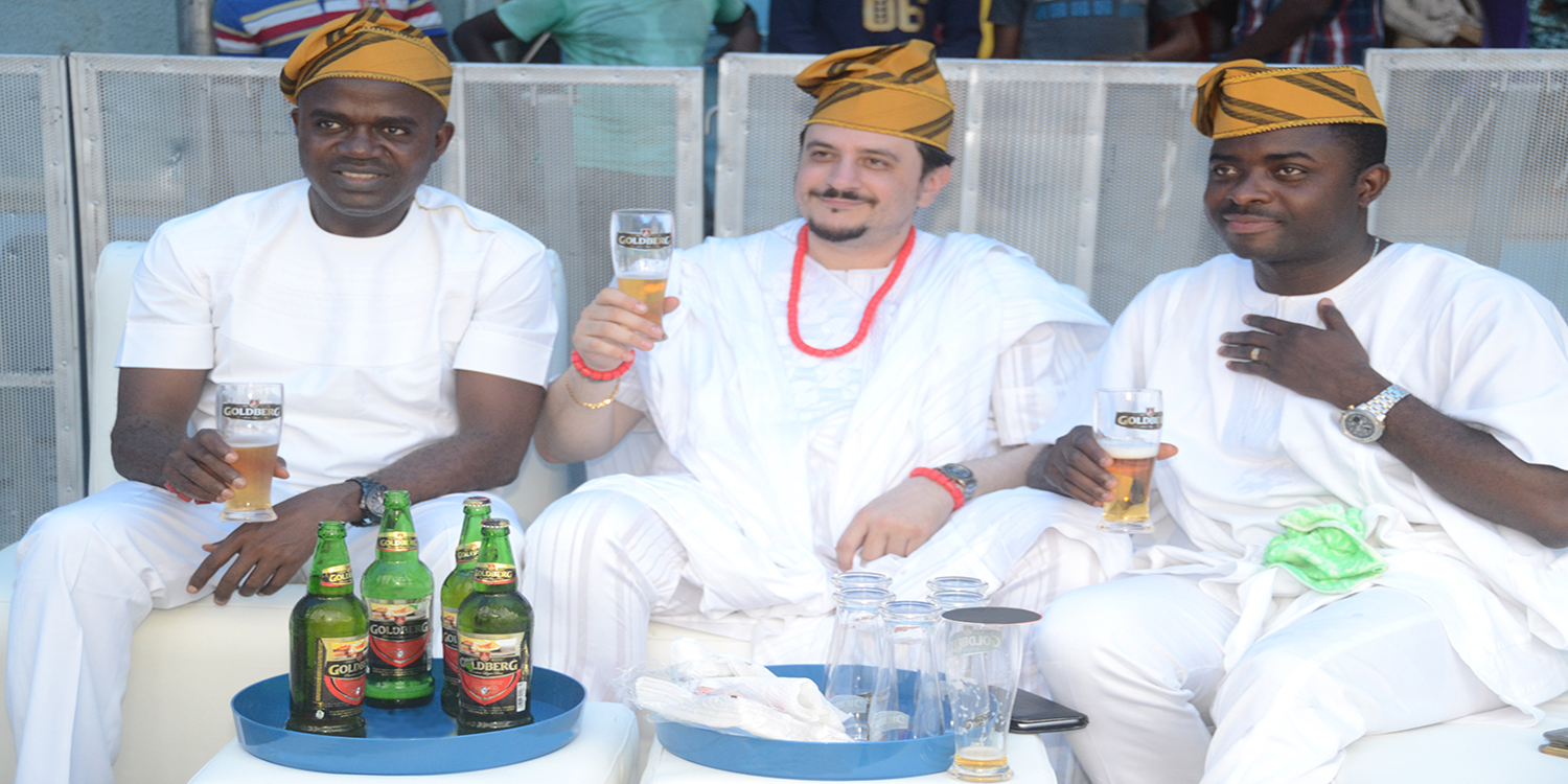 OrijoReporter.com, Unveiling of Goldberg Lager Beer as 'Your Excellency' in Lagos and Ibadan