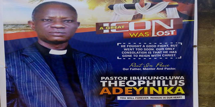 OrijoReporter.com, Pastor Ibikun Adeyinka