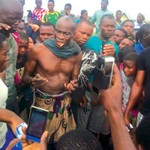 CHURCH ATTACKED AFTER FEMALE WORSHIPER WAS CAUGHT WITH BOY, CORPSE & FOUR HUMAN HEADS IN A GHANA-MUST-GO