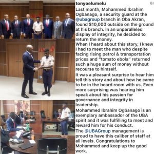 OrijoReporter.com, uba security officer