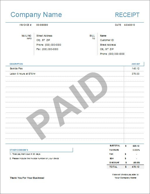 receipt OrijoReporter.com, Standard Organisation of Nigeria