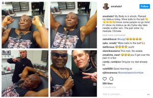 OrijoReporter.com, Charly Boy pierces his sexual organ