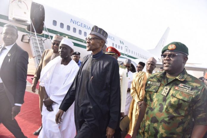 Buhari-at-Kaduna-Airport-1024x682 OrijoReporter.com, Muhammadu Buhari