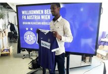 Super Eagles’ fringe player, Ibrahim Alhassan, joins Austria Wien OrijoReporter.com, Ibrahim Alhassan