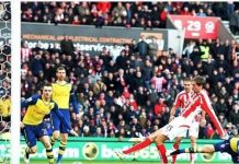 OrijoReporter.com, Arsenal fans dies over Stoke City's goal