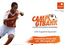GTBank holds Football Development Camp for Students and Coaches OrijoReporter.com, Camp GTBank