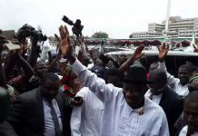 Jonathan attributes Abuja weather on Saturday to God’s belief in PDP OrijoReporter.com, non-elective convention of pdp
