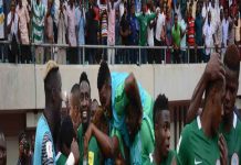 Victory over Cameroon: Super Eagles to receive N35m from Buhari, Gov. Udom OrijoReporter.com, Godswill Akpabio Stadium