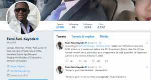 OrijoReporter.com, Femi Fani-Kayode (FFK)