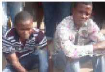 Robbers armed with fake guns arrested in Lagos OrijoReporter.com, Augustine Uba