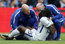 Moses suffers scary injury OrijoReporter.com, Victor Moses Injury