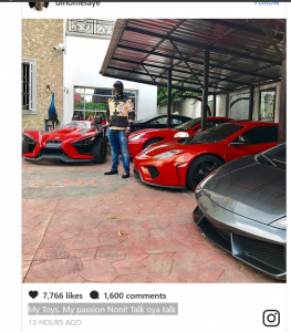 OrijoReporter.com, Senator Dino Melaye's fleet of cars
