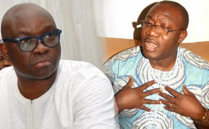 Fayose-Fayemi OrijoReporter.com, Fayose and Fayemi