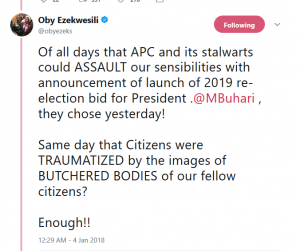 OrijoReporter.com, Oby Ezekwesili