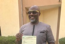 Dino Melaye flaunts Master’s Statement of Result from ABU