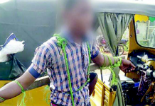 Students tied to crucifixes for coming late to school