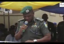 Watch Video of IG of Police Ibrahim Idris struggling to read a Speech OrijoReporter.com,Aminu Nurudeen