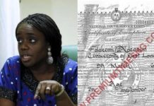 OrijoReporter.com, Adeosun’s NYSC Certificate