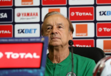 NFF confirms Gernot Rohr’s sack, appoints Eguavoen