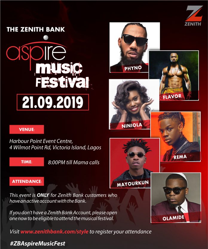 OrijoReporter.com, Zenith Bank Aspire Music Festival