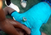 Video shows moment Nigerian footballer died during match OrijoReporter.com, Chineme Martins
