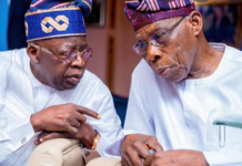 Obasanjo denies endorsing Tinubu