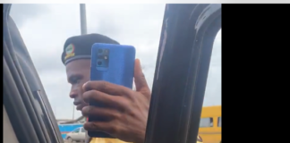 LASTMA Officer BAKARE G