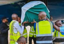 Akeredolu’s body arrives from Germany