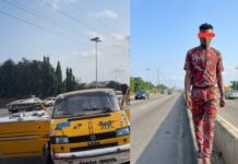 Bus driver stabs Lagos traffic official with broken bottle