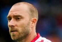 Midfielder, Christian Eriksen, Collapses again during match