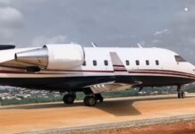 Crew of aircraft that landed on the road arrested