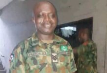 Soldier killed in armed robbery attack