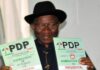 PDP WAR DEEPENS AS FACTION HANDS IN JONATHAN’S FORMS TO INEC