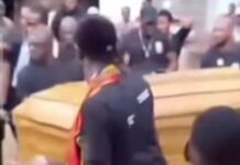 Video: TRAGEDY AT FUNERAL! Man Shot Dead During Burial Rites in Imo
