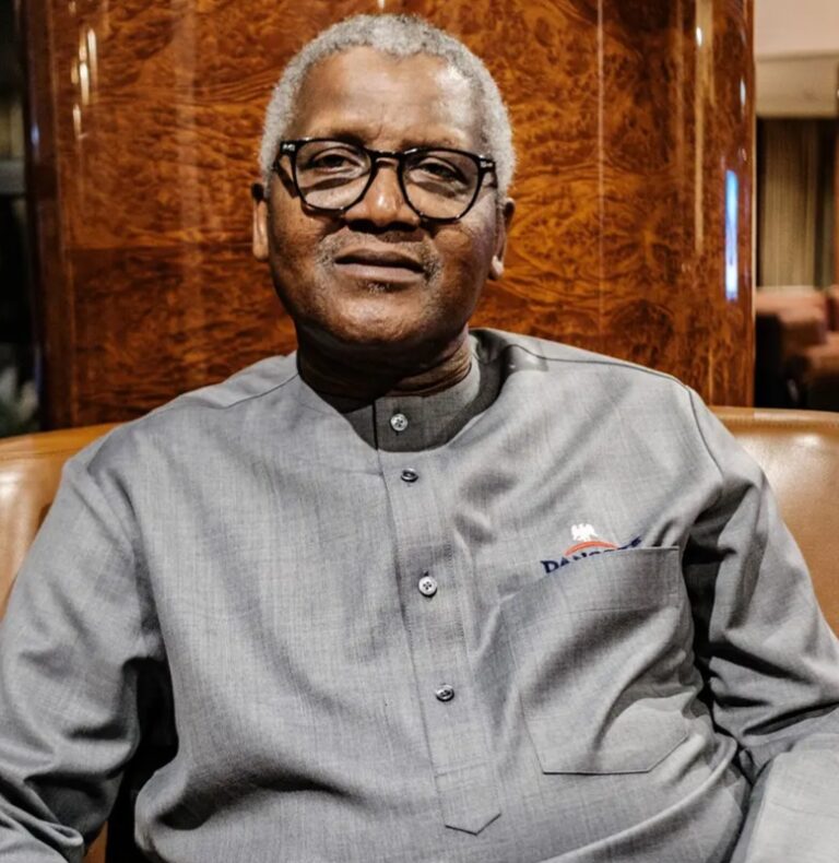 I CAN SLEEP ANYWHERE, SHOWER AND LEAVE — DANGOTE