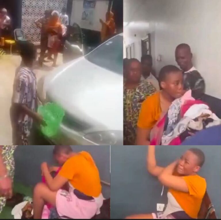 BABY THEFT DRAMA! HOSPITAL STAFF, PATIENTS CATCH SUSPECT IN LAGOS